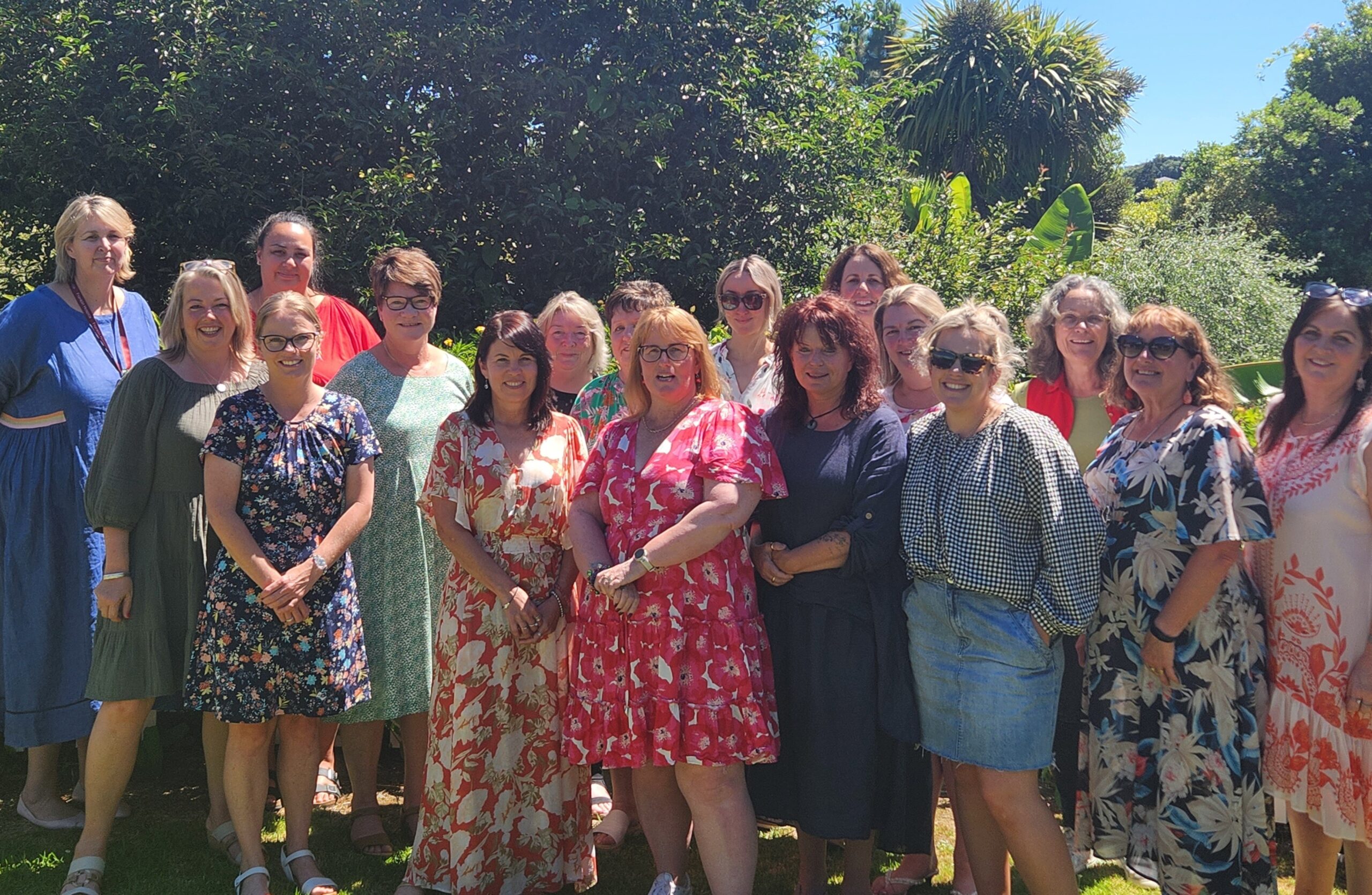 Our staff Christmas get together was at the Water Gardens. 